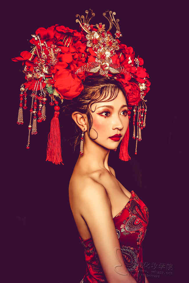 秀场造型-中国红