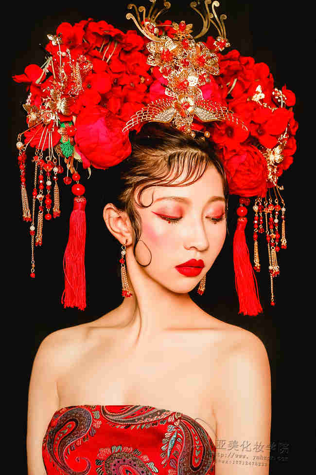 秀场造型-中国红